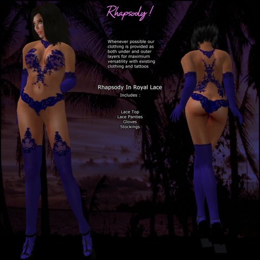 Rhapsody In Royal Lace