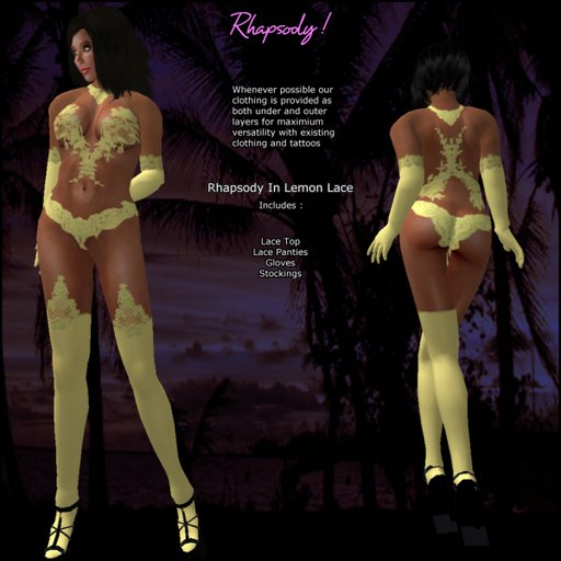 Rhapsody In Lemon Lace