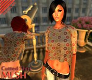  HEROES ART. Kurzes Shirt