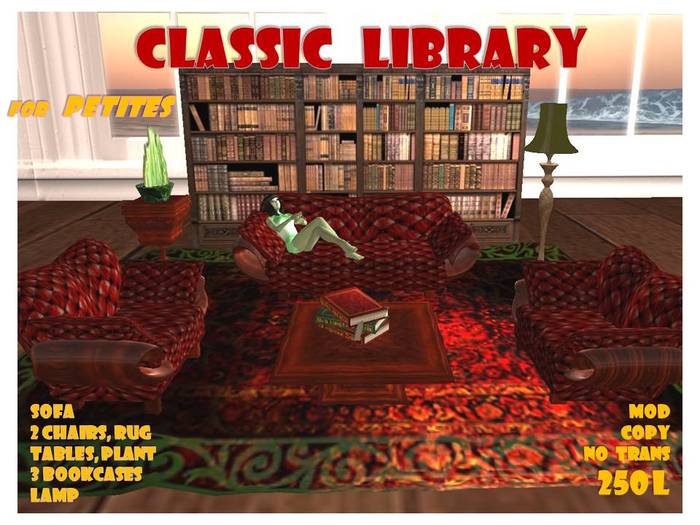 Classic Library for for Petite Mesh Avatars