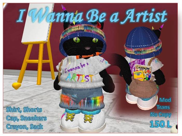 Tiny I Wanna Be a Artist Box