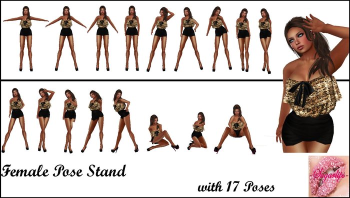 - Sugarlips - Female Pose Stand