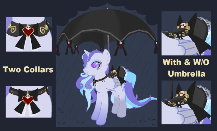 [SEFF] Skull Umbrella saddle 