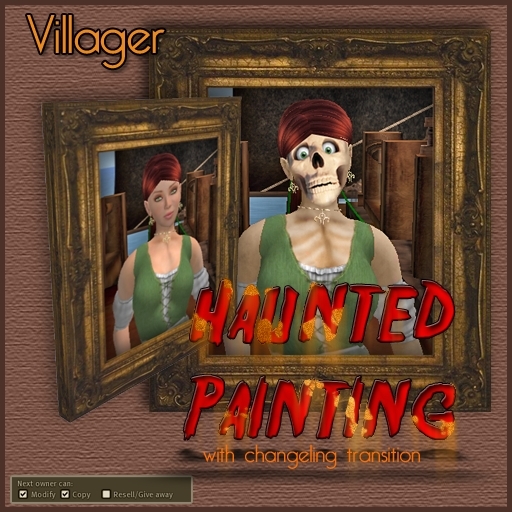 (Villager Haunted Painting - Ms. Magic)