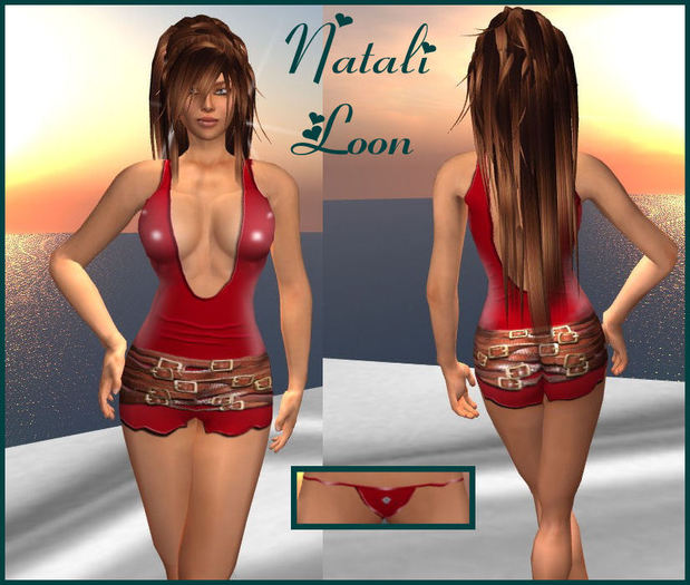 shine bordo dress Natali Loon