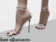 [et c]etera Heel Roma Silver