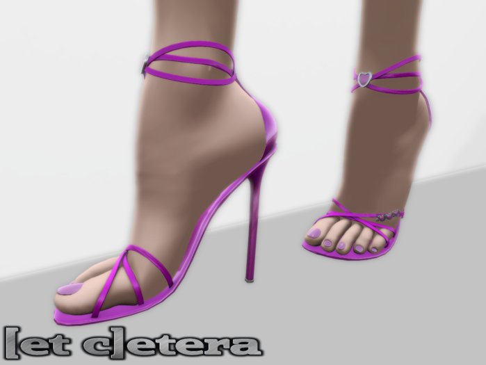 [et c]etera Heel Roma Pink
