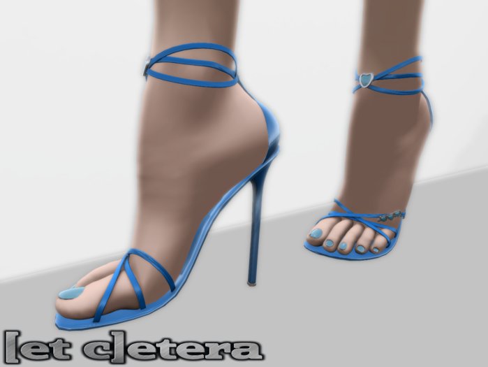 [et c]etera Heel Roma Blue