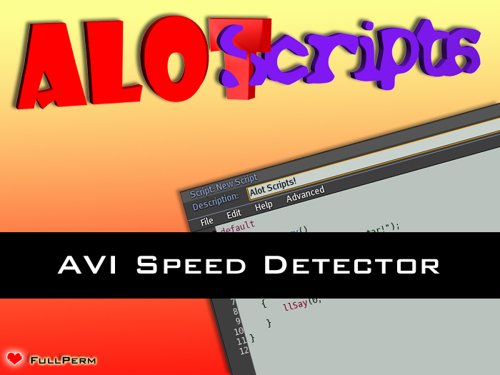 Editable! / Avatar Speed Detector on Touch