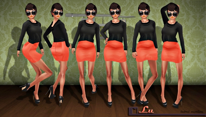 -.label motion .- Lu Poses