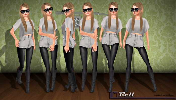 -.label motion .- Bell Poses