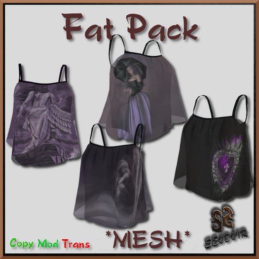 {SeO} Gothic Purple Tank Fat Pack - Mesh
