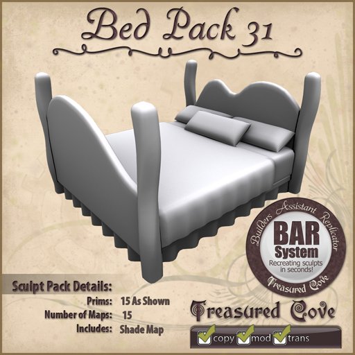 -TC- Bed Pack 31 Clearance Priced