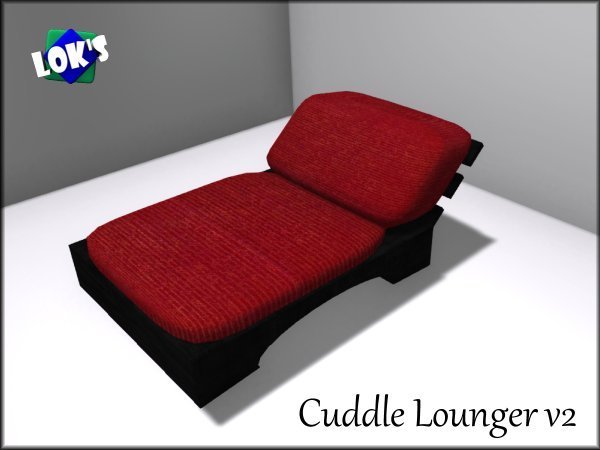 Lok's Cuddle Lounger V2 (Red/Black)