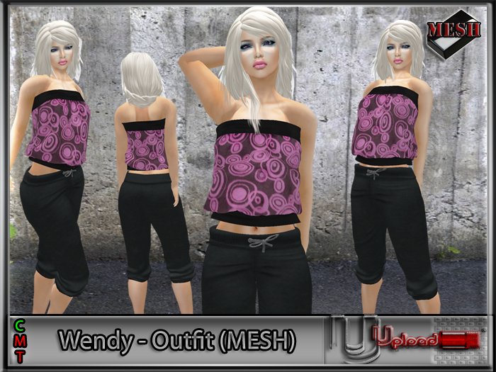 Upload[_]:: - Wendy - Outfit ( 100% MESH )