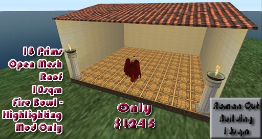 Roman Out Building 10x10 