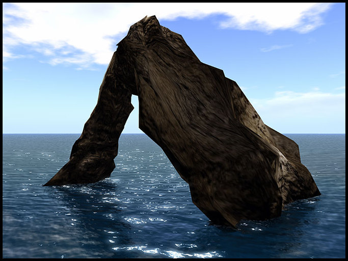 PIRISI - Arch Rock1 Large - Brown - Light Shaded