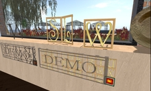 Monogram Kit from W'ily's Forge - Gold letter floating in a gold frame