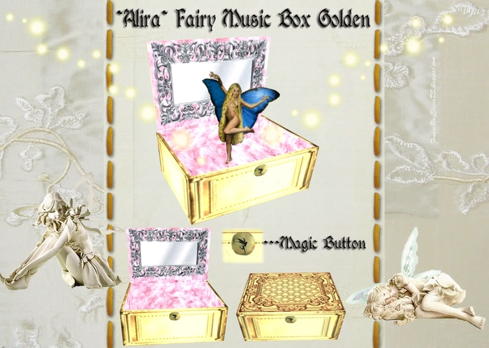 ~Alira~ Fairy Music Box Golden
