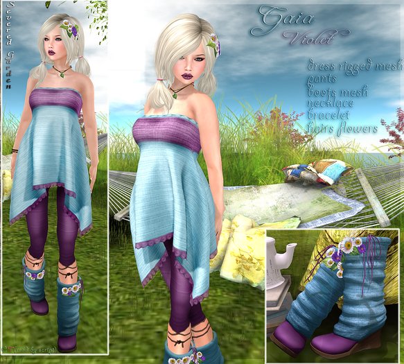 *{ SeVered GarDeN }* Gaia* violet