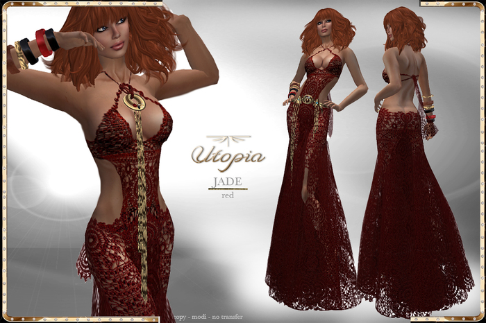 Utopia Jade red - Appliers Included!