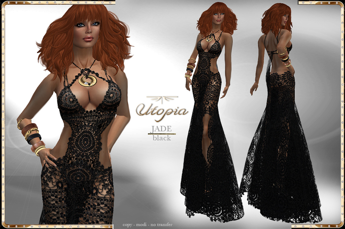 Utopia Jade black - Appliers Included!