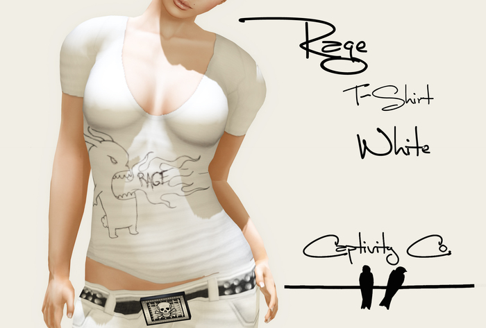 Captivity Co. Rage-White