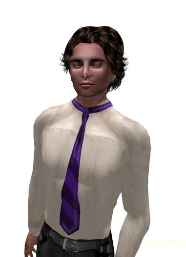 Purple Stripe Tie by PoW
