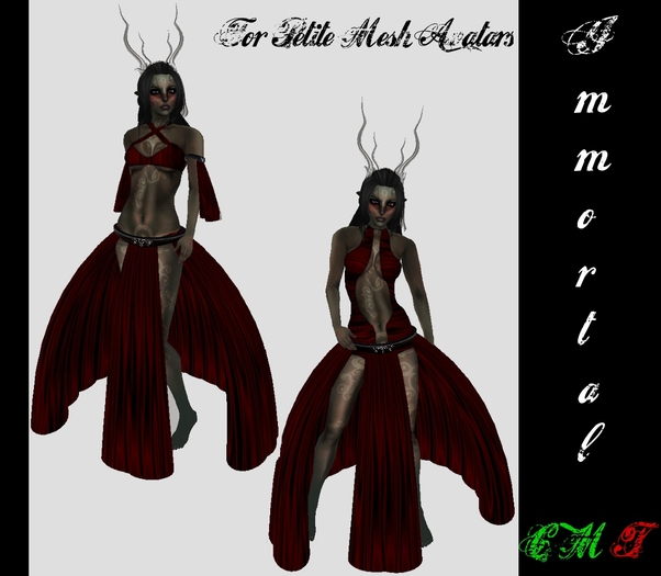 ..:{*PanDemic*}:..Immortal Red Petite