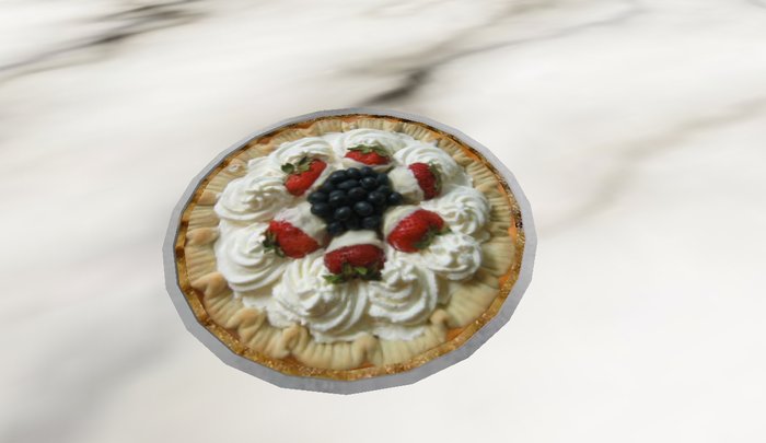 Kellye's Kitchen Fruit Topped Pie