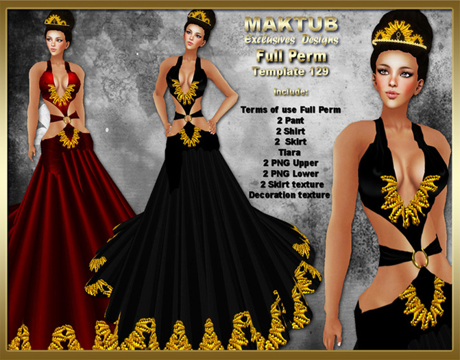 MAKTUB TEMPLATES 129