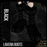 =^.^= Curious Kitties - Laveria Boots - Black