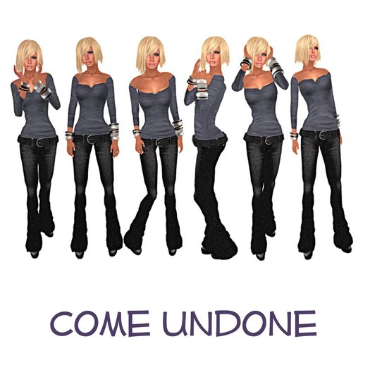 Juxtapose - Come Undone Pose Set (v)