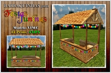 .::MDD::. Barraquinha para Festas Juninas (Stall for June Festivals) - Vime/Rattan