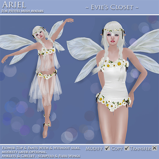 *EC* Ariel - Petites - White