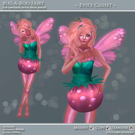 *EC* Bug A Boo Petite - Pink Fizz