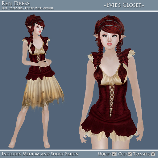 *EC* Ren Dress - Petite - Red