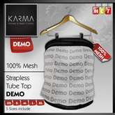 Karma - DEMO - Mesh Tube Top - 5 Sizes include