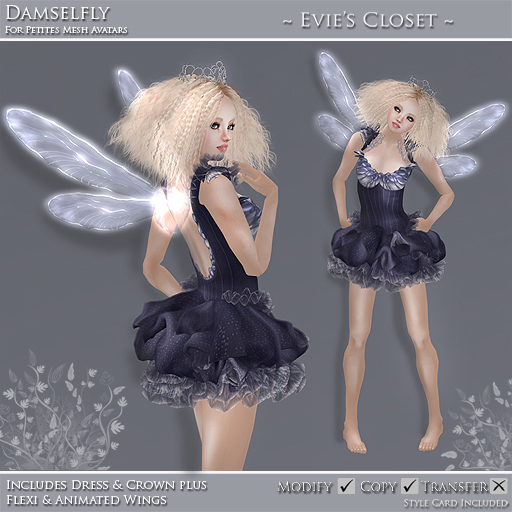 *EC* Damselfly - Petite - Dusk