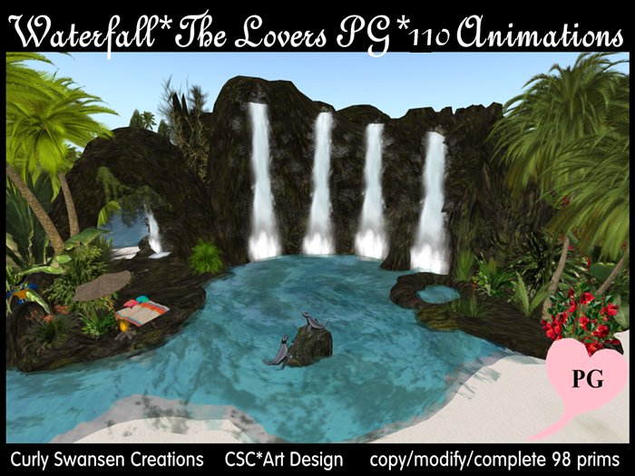 [CSC]Waterfall*The Lovers PG*110 Animations 