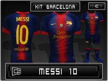 *Kit Barca 2013*