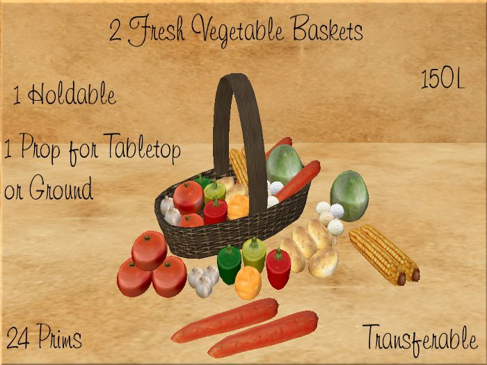Vegetable Basket Boxed Set