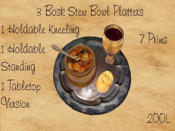 Bosk Stew Bowl Platters-Boxed