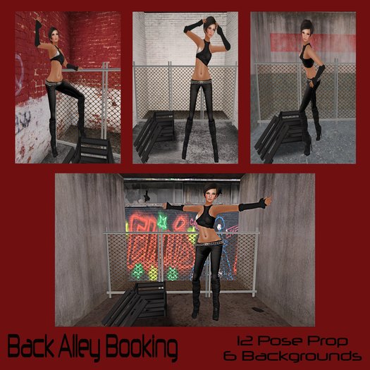 Juxtapose - Back Alley Booking Prop