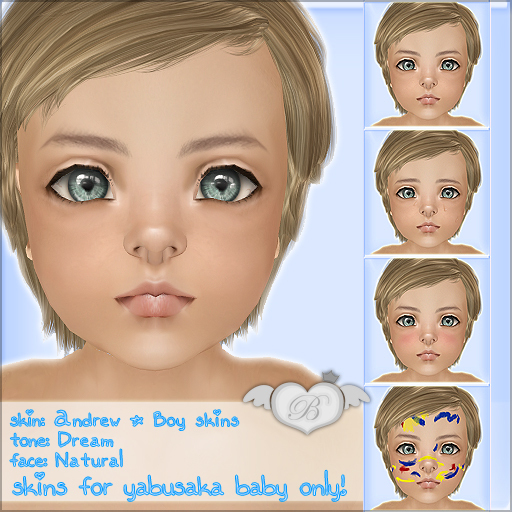 :*B*: Andrew Skin {Dream} Natural - For YABUSAKA BABY ONLY