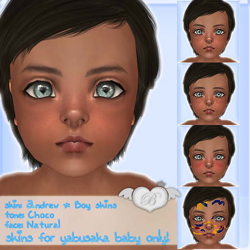 :*B*: Andrew Skin {Choco} Natural - For YABUSAKA BABY ONLY