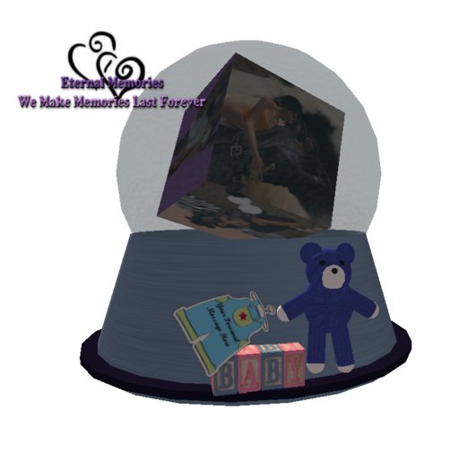 It's A Boy Photo Globe