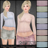 ::Sn@tch Tangee Sheer Sequin Sweaters:::