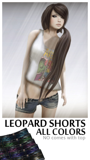 LEOPARD SHORTS ALL COLORS*YAKO* OLD BRAND