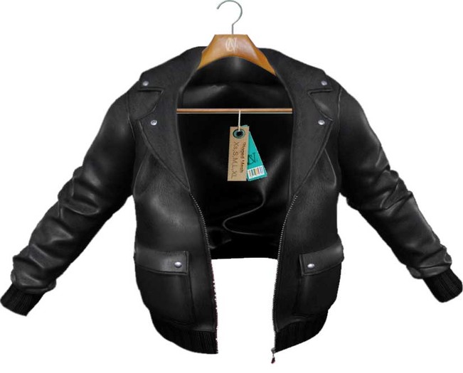 Leather Jacket  NCparis MESH DEMO